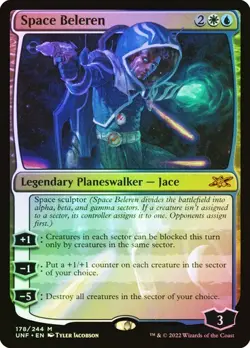 Space Beleren FOIL - 178/244 - Mythic - Unfinity UNF MTG - Image 1