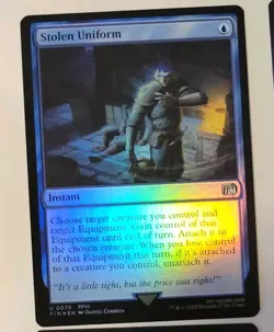 MTG - Final Fantasy: Stolen Uniform (0075) - Uncommon Foil - Near Mint - Image 1