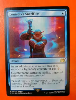 MTG - Final Fantasy: Louisoix's Sacrifice (0059) - Rare - Near Mint - Image 1