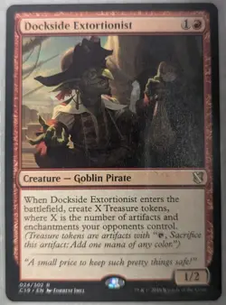 Magic The Gathering Dockside Extortionist Commander 2019 #24 - Image 1