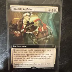 Trouble in Pairs (Extended Art) Commander: Murders at Karlov Manor Regular - Image 1