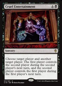 Near Mint x 1 Cruel Entertainment Commander 2016 - Image 1