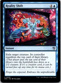 Magic the Gathering Reality Shift Aetherdrift Commander MTG Free Shipping! - Image 1