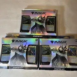 Magic The Gathering | Final Fantasy Starter Kit - NEW- Lot of 3 - Factory Sealed - Image 1