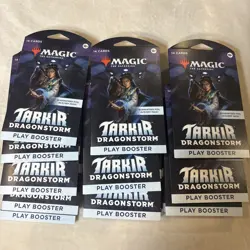 Magic The Gathering Tarkir Dragonstorm Play Booster Packs -NEW- LOT OF 15 Sealed - Image 3