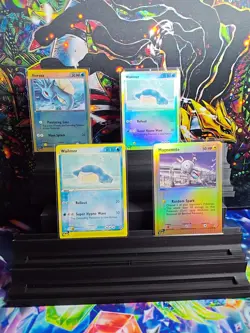 Pokemon EX Dragon & Sandstorm e-Reader Lot (4) Non Holo and Reverse Holo - Image 1