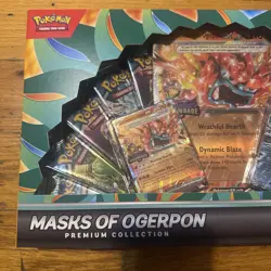 NEW Pokemon Masks of Ogerpon Premium Collection Box - Factory Sealed - Image 3