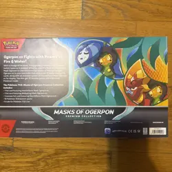 NEW Pokemon Masks of Ogerpon Premium Collection Box - Factory Sealed - Image 5