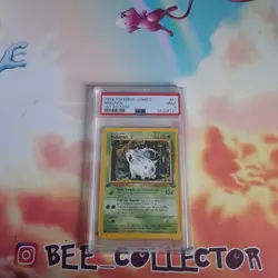 Uk seller Nidoran 57/64 Jungle 1st Edition 1999 WOTC Pokemon tcg PSA 9 mint - Image 1