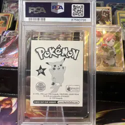 PSA 10 MISTY #S28 - 1999 Pokemon Holo Prism Merlin Sticker GEM MINT! - Image 3