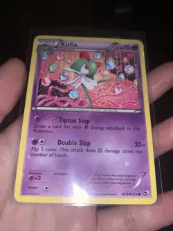 Pokemon TCG Kirlia RC9/RC25 Legendary Treasures Radiant Collection Stars - Image 5