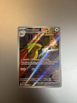 Gumshoos Illustration Rare 153/132 Pokemon Mega Evolution English IR - Image 1