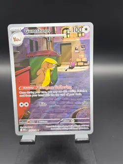 Pokemon TCG Gumshoos 153/132 Mega Evolution Illustration Rare - Image 1