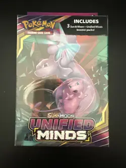 Pokemon Unified Minds 3 Pack Hanger Box - Image 1