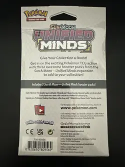 Pokemon Unified Minds 3 Pack Hanger Box - Image 2