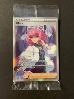 Klara SWSH302 Pokemon Sword & Shield Promo English Full Art Sealed - Image 1