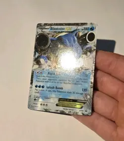 Blastoise EX Black Star Promo XY30 Big Man Pokemon - Image 3