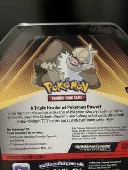 Pokemon TCG Triple Whammy Tins Set Collector Tins (Set of 3) Factory Sealed. - Image 2