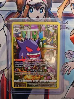 Pokemon Gengar TG06/TG30 Swsh11: Lost Origin Trainer Gallery Holo NM/MT - Image 1
