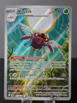 137/132 Ninjask Illustration Rare Pokemon Mega Evolution - Image 1