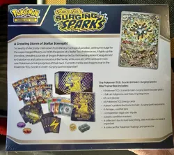 Pokemon TCG Factory Sealed Surging Sparks Elite Trainer Box 2024 Scarlet&Violet - Image 2