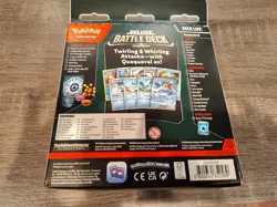 Pokemon Deluxe Battle Deck QUAQUAVAL ex Factory Sealed Box Ready To Play Deck - Image 2