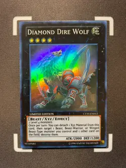 Diamond Dire Wolf - CT10-EN012 - Super Rare - Yugioh - Image 1