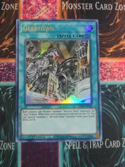 Yu-Gi-Oh! Geartown Ghosts From the Past GFTP-EN108 1st Edition Ultra Rare NM - Image 1