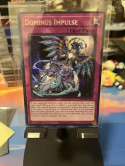 Yu-Gi-Oh! Dominus Impulse MP25-EN116 Prismatic Secret Rare 1st Edition NM - Image 1