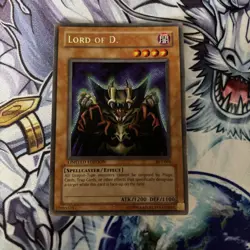 (EF) Yu-Gi-Oh TCG Lord Of D. BPT-004 Limited Edition Secret Rare Card LP - Image 1