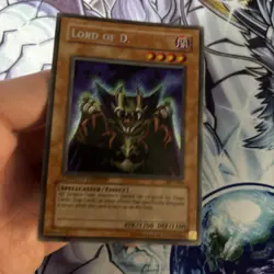 (EF) Yu-Gi-Oh TCG Lord Of D. BPT-004 Limited Edition Secret Rare Card LP - Image 2