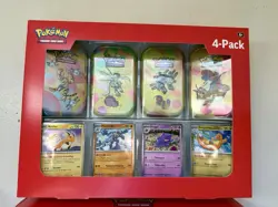 Pokemon 151 S&V - 4 Pack Mini Tins + 4 Promo Cards - SAMS CLUB EXCLUSIVE 2x - Image 3
