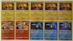 Pokemon Vivid Voltage Cosmo Holo Card Lot Zapdos/Moltres/Articuno NM TCG - Image 1