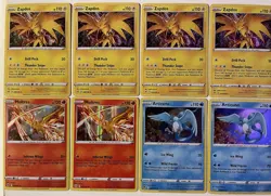 Pokemon Vivid Voltage Cosmo Holo Card Lot Zapdos/Moltres/Articuno NM TCG - Image 3