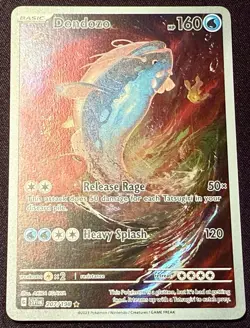 Dondozo 207/198 Illustration Rare Holo Scarlet & Violet Base Set Pokemon Card NM - Image 1