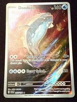 Dondozo 207/198 Illustration Rare Holo Scarlet & Violet Base Set Pokemon Card NM - Image 2