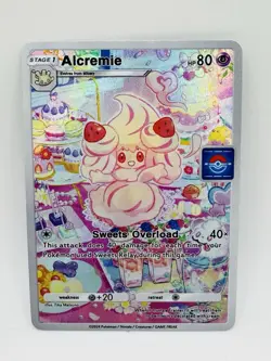 Pokemon POCKET Alcremie Kawaii illustration DIY Doujin Art Card - Image 1