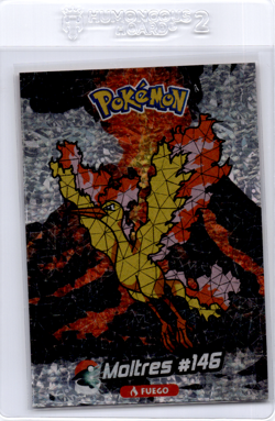 Moltres Pokemon card Crystal collection - Image 1