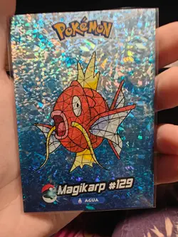 Magikarp #129 - Cracked Ice Holo - Crystal Collection 2024 - Pokemon Card - Image 1