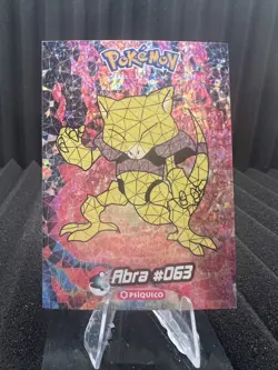 Abra #63 - Cracked Ice Holo - Crystal Collection 2024 - Pokemon Card - Image 1