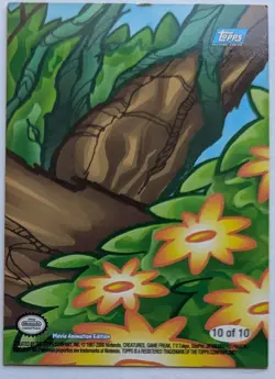 Topps Pokemon the Movie 2000 Sticker card: Togepi Snorlax & Exeggcute (10 of 10) - Image 2