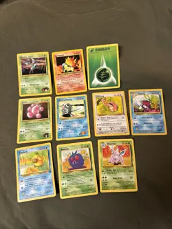 Pokemon Cards Vintage WOTC bundle Of 10 - Image 1