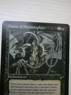 *P R 0 X Y* Mtg Magic The Gathering Chains of Mephistopheles *P R 0 X Y* Card - Image 3