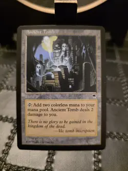 *P R 0 X Y* Mtg Magic The Gathering Ancient Tomb Trading Card *P R 0 X Y* - Image 1