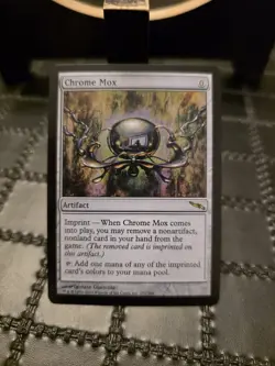 *P R 0 X Y* Mtg Magic The Gathering Chrome Mox Trading Card *P R 0 X Y* - Image 1