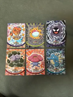 Pokemon Cards Topps Vintage Bundle Of 6 - Image 1