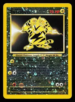 Electabuzz 1 Holo WINNER Stamped Best of Game Promo Pokemon Card - Image 1