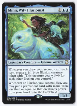 Minn, Wily Illusionist R Commander: Adventures in the Forgotten Realms 16 NM - Image 1