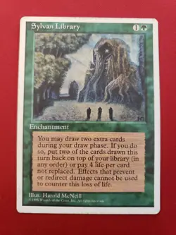 Sylvan Library 5th Edition MtG #273 - Image 1