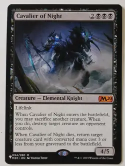 Cavalier of Night #094/280 (NM) List Reprints LIST LIST Magic MTG - Image 1